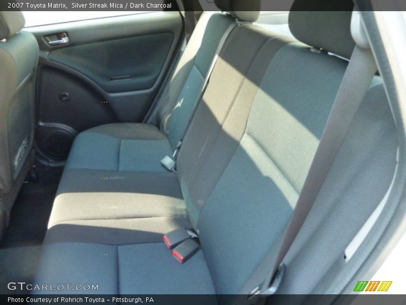 Silver Streak Mica / Dark Charcoal 2007 Toyota Matrix