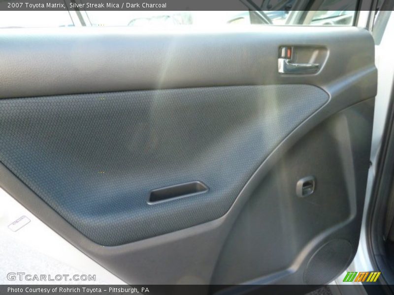 Silver Streak Mica / Dark Charcoal 2007 Toyota Matrix