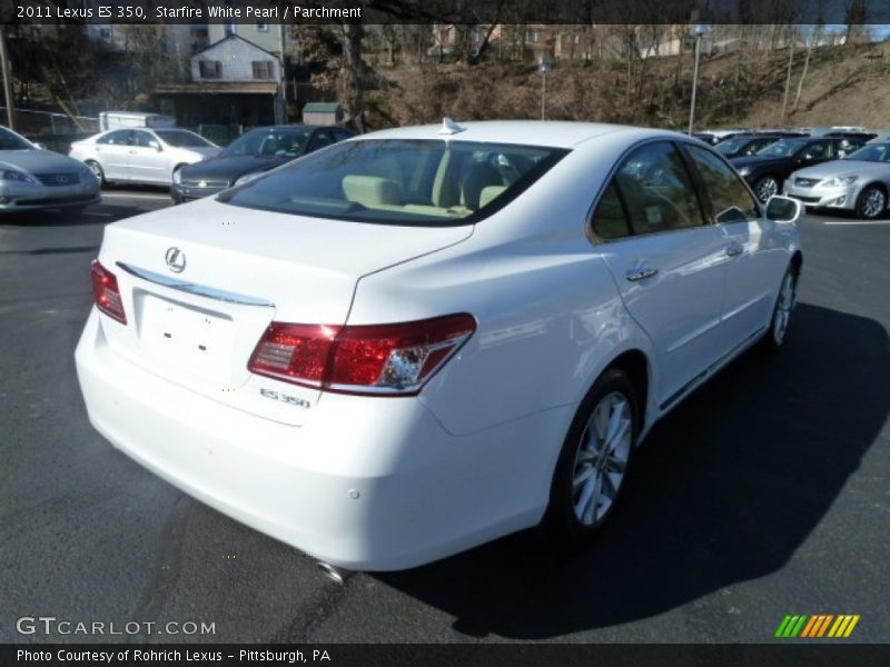 Starfire White Pearl / Parchment 2011 Lexus ES 350