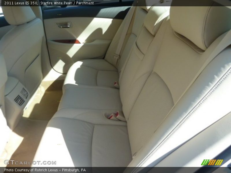 Starfire White Pearl / Parchment 2011 Lexus ES 350