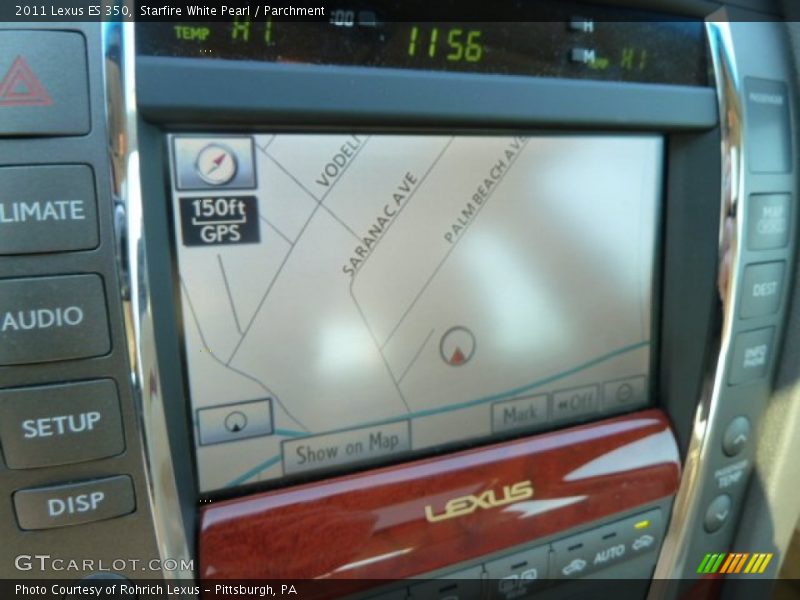 Starfire White Pearl / Parchment 2011 Lexus ES 350