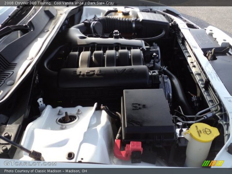 Cool Vanilla White / Dark Slate Gray 2008 Chrysler 300 Touring