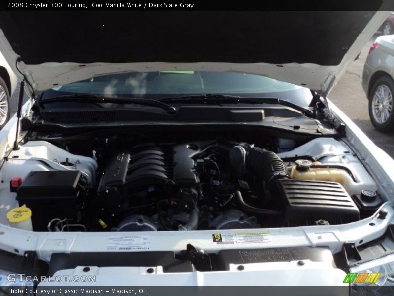 Cool Vanilla White / Dark Slate Gray 2008 Chrysler 300 Touring
