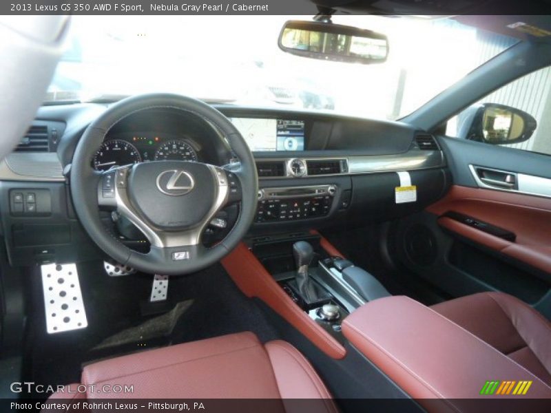 Dashboard of 2013 GS 350 AWD F Sport