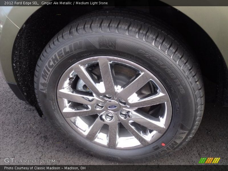 Ginger Ale Metallic / Medium Light Stone 2012 Ford Edge SEL