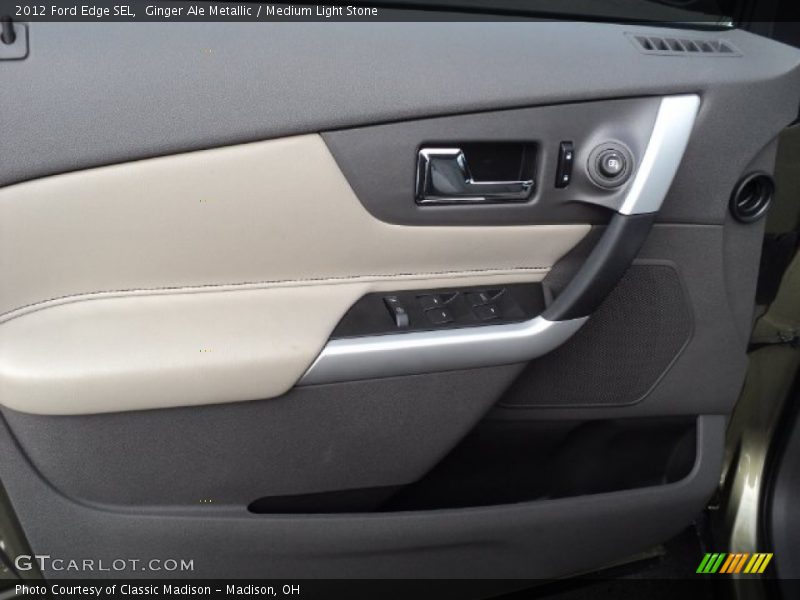 Ginger Ale Metallic / Medium Light Stone 2012 Ford Edge SEL