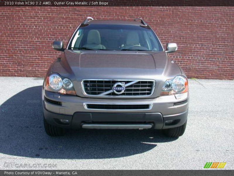 Oyster Gray Metallic / Soft Beige 2010 Volvo XC90 3.2 AWD