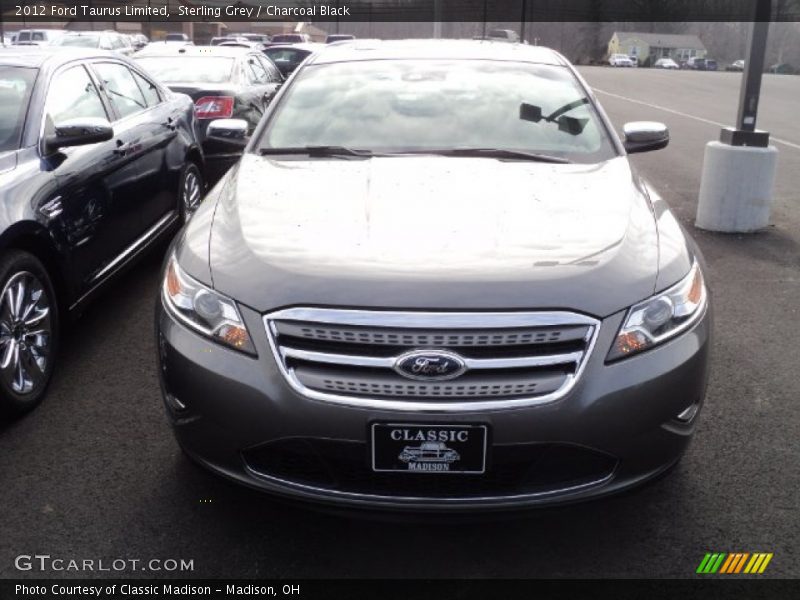 Sterling Grey / Charcoal Black 2012 Ford Taurus Limited