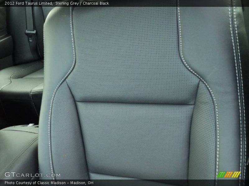 Sterling Grey / Charcoal Black 2012 Ford Taurus Limited