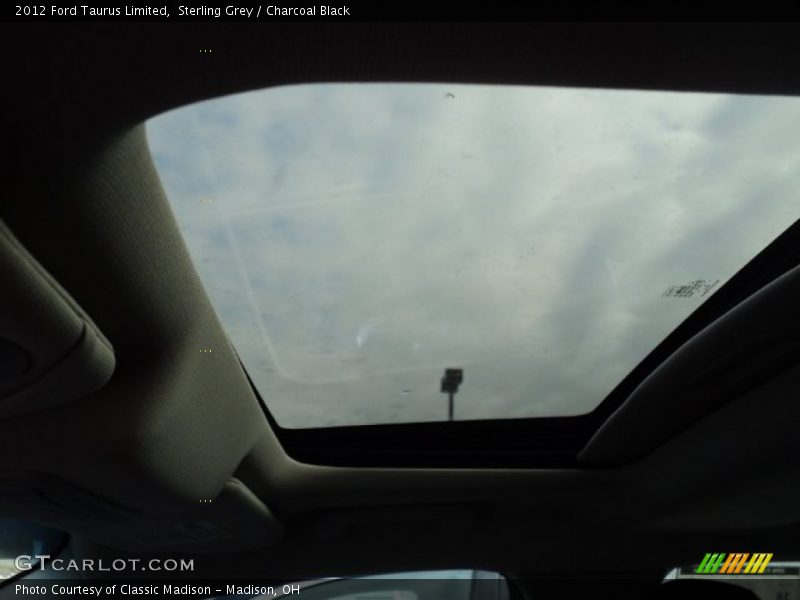 Sterling Grey / Charcoal Black 2012 Ford Taurus Limited