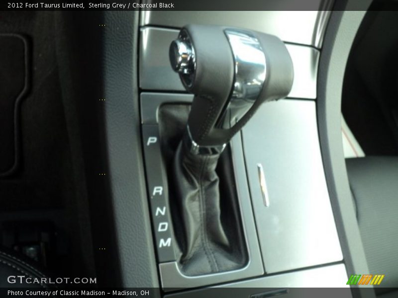 Sterling Grey / Charcoal Black 2012 Ford Taurus Limited