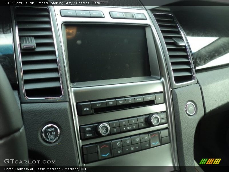 Sterling Grey / Charcoal Black 2012 Ford Taurus Limited