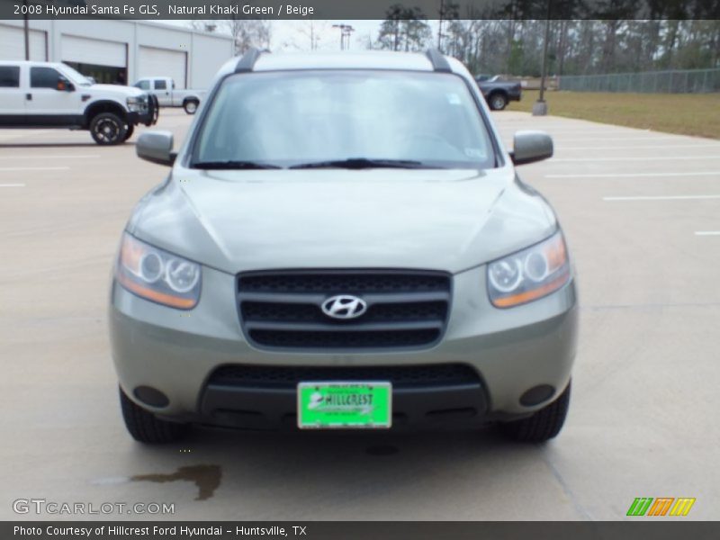 Natural Khaki Green / Beige 2008 Hyundai Santa Fe GLS