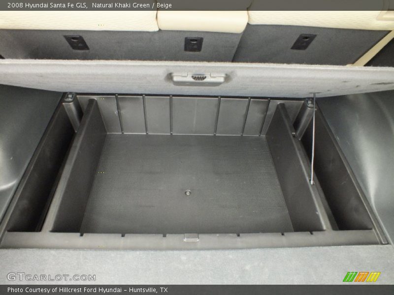 Natural Khaki Green / Beige 2008 Hyundai Santa Fe GLS