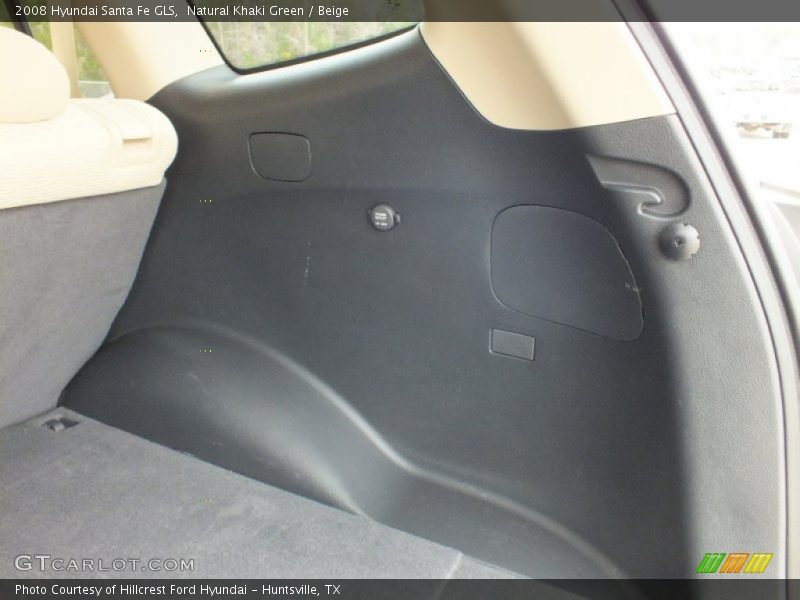 Natural Khaki Green / Beige 2008 Hyundai Santa Fe GLS