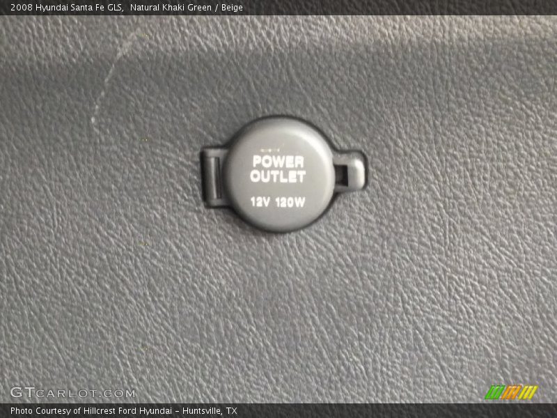 Natural Khaki Green / Beige 2008 Hyundai Santa Fe GLS
