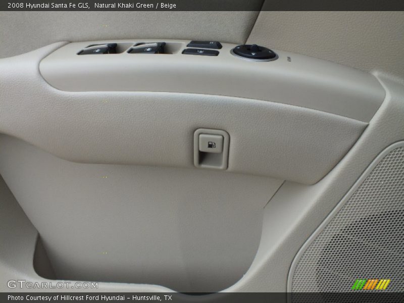 Natural Khaki Green / Beige 2008 Hyundai Santa Fe GLS