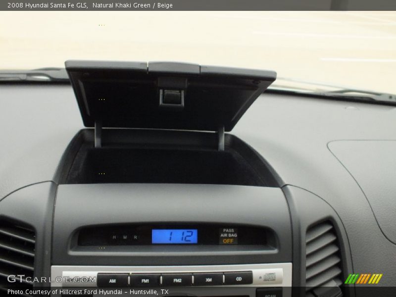 Natural Khaki Green / Beige 2008 Hyundai Santa Fe GLS