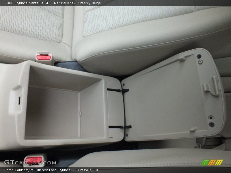 Natural Khaki Green / Beige 2008 Hyundai Santa Fe GLS
