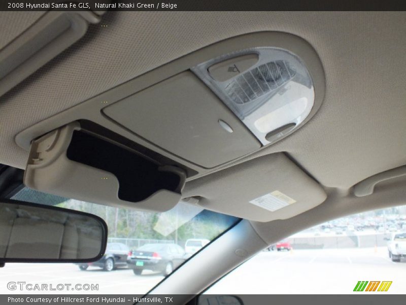 Natural Khaki Green / Beige 2008 Hyundai Santa Fe GLS