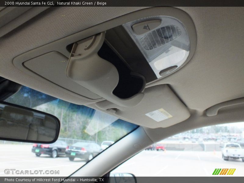 Natural Khaki Green / Beige 2008 Hyundai Santa Fe GLS