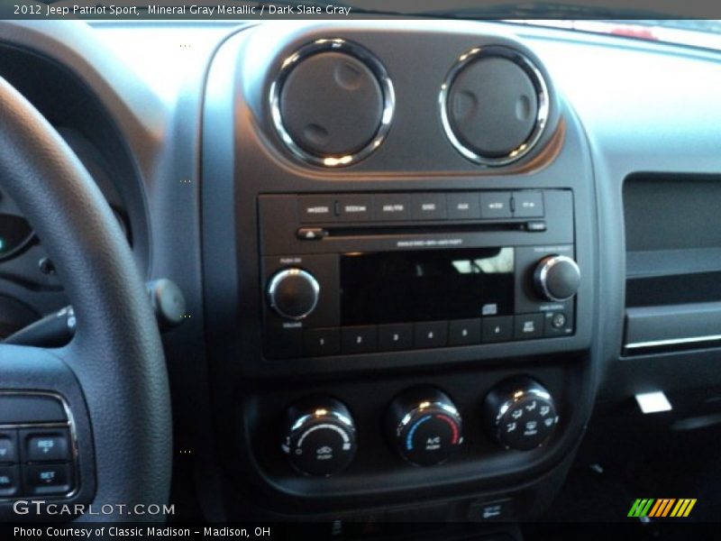 Mineral Gray Metallic / Dark Slate Gray 2012 Jeep Patriot Sport