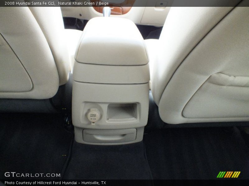 Natural Khaki Green / Beige 2008 Hyundai Santa Fe GLS