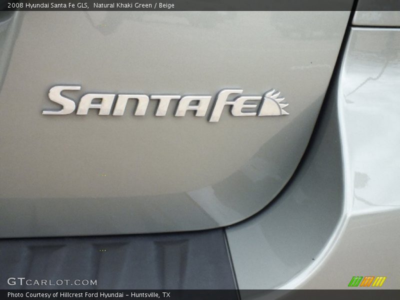 Natural Khaki Green / Beige 2008 Hyundai Santa Fe GLS