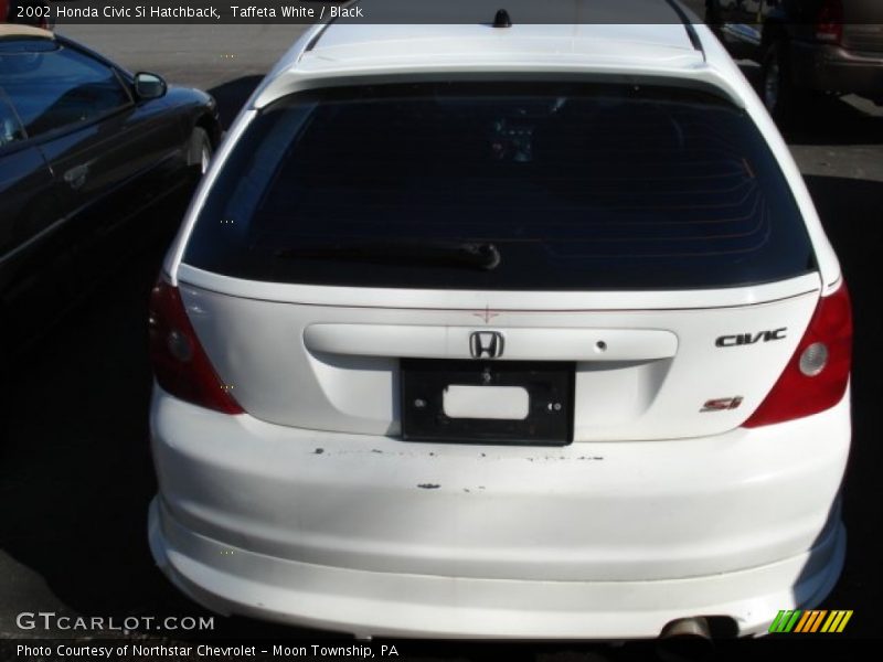 Taffeta White / Black 2002 Honda Civic Si Hatchback