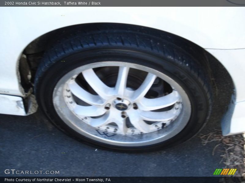 Taffeta White / Black 2002 Honda Civic Si Hatchback