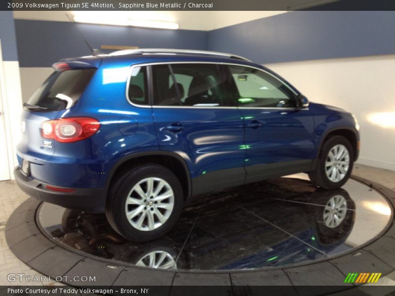 Sapphire Blue Metallic / Charcoal 2009 Volkswagen Tiguan SE 4Motion