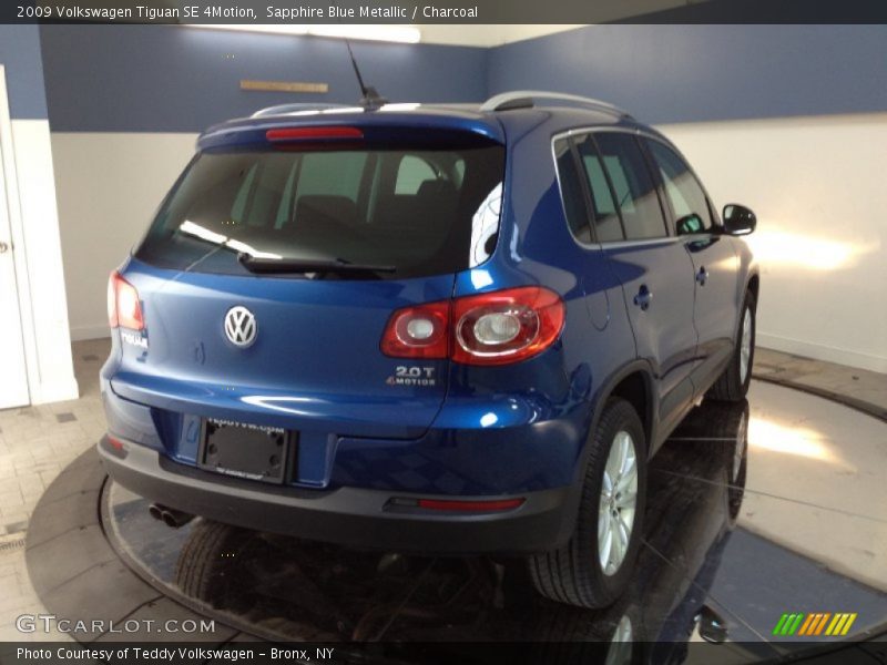 Sapphire Blue Metallic / Charcoal 2009 Volkswagen Tiguan SE 4Motion