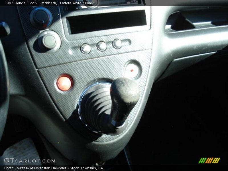 Taffeta White / Black 2002 Honda Civic Si Hatchback