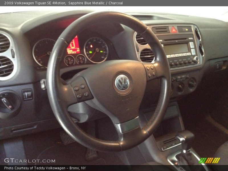 Sapphire Blue Metallic / Charcoal 2009 Volkswagen Tiguan SE 4Motion