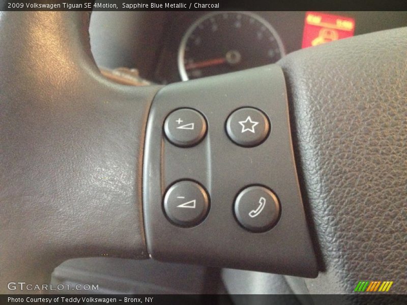 Sapphire Blue Metallic / Charcoal 2009 Volkswagen Tiguan SE 4Motion