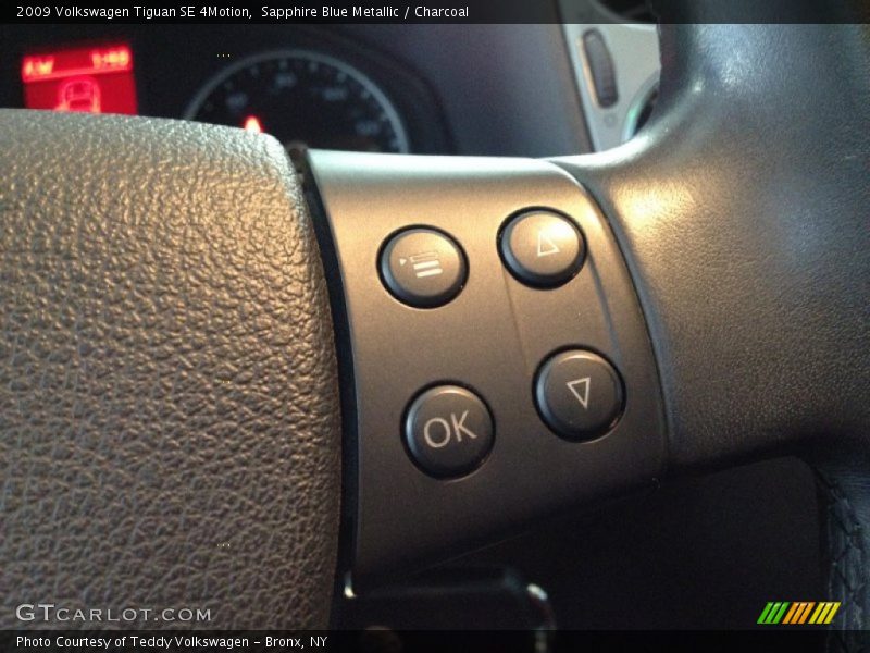 Sapphire Blue Metallic / Charcoal 2009 Volkswagen Tiguan SE 4Motion
