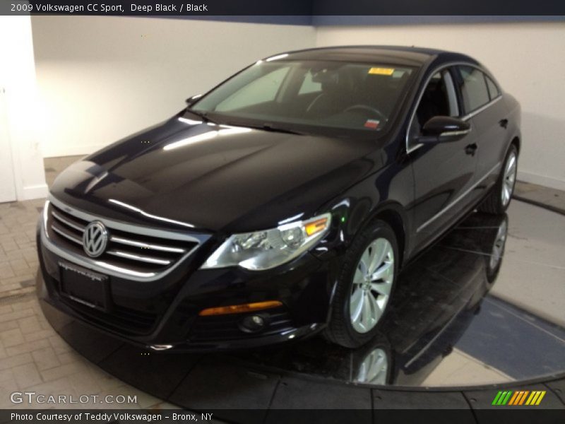 Deep Black / Black 2009 Volkswagen CC Sport