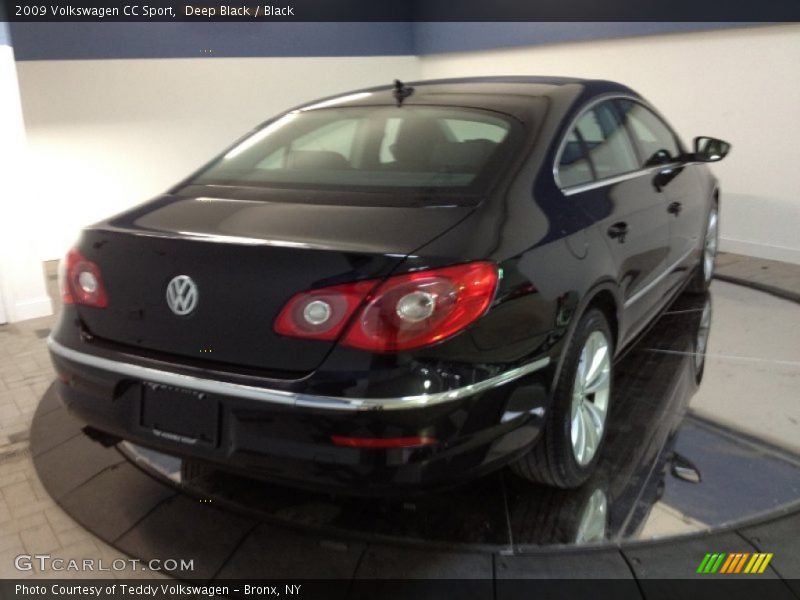 Deep Black / Black 2009 Volkswagen CC Sport
