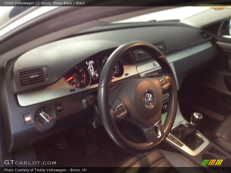 Deep Black / Black 2009 Volkswagen CC Sport