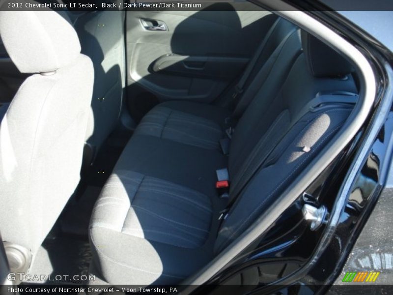 Black / Dark Pewter/Dark Titanium 2012 Chevrolet Sonic LT Sedan