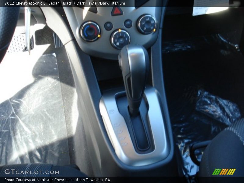 Black / Dark Pewter/Dark Titanium 2012 Chevrolet Sonic LT Sedan