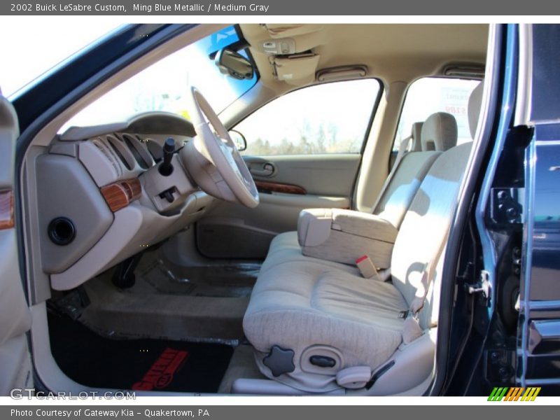 Ming Blue Metallic / Medium Gray 2002 Buick LeSabre Custom