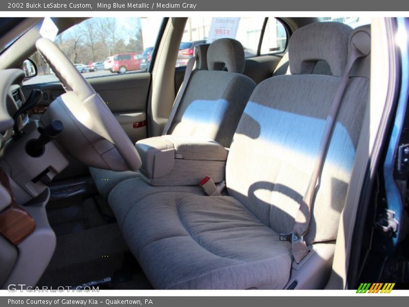 Ming Blue Metallic / Medium Gray 2002 Buick LeSabre Custom