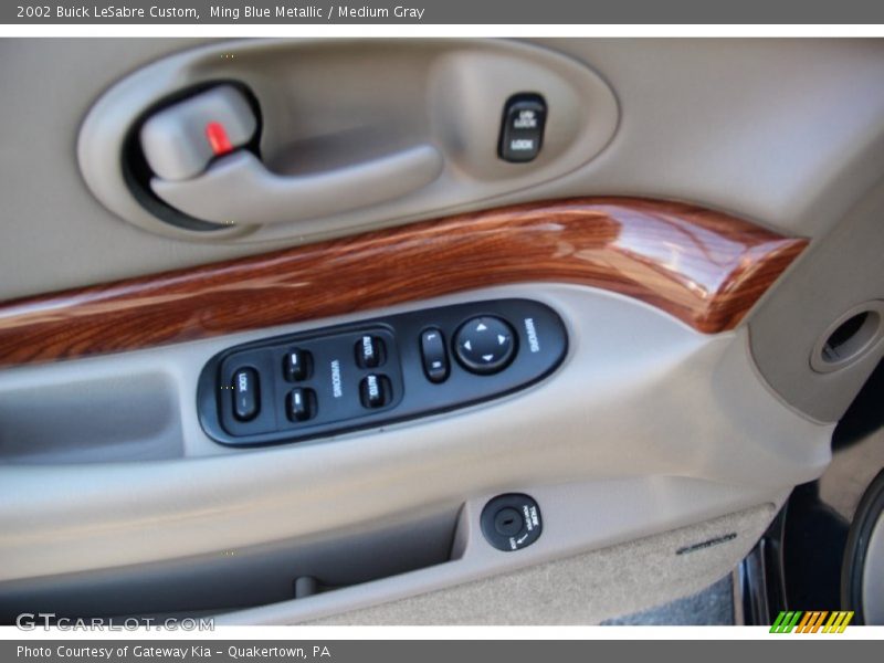 Ming Blue Metallic / Medium Gray 2002 Buick LeSabre Custom