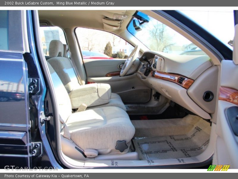 Ming Blue Metallic / Medium Gray 2002 Buick LeSabre Custom