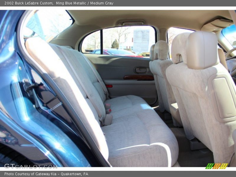 Ming Blue Metallic / Medium Gray 2002 Buick LeSabre Custom