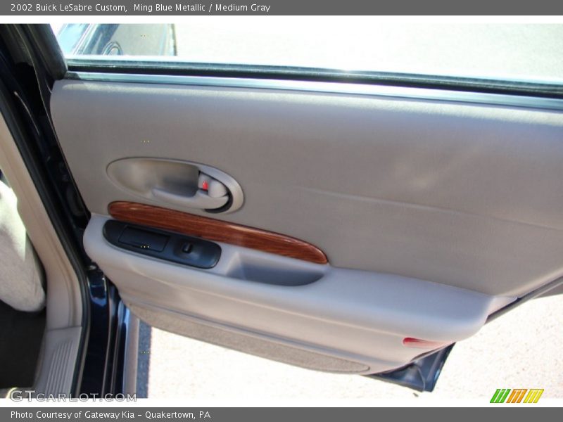 Ming Blue Metallic / Medium Gray 2002 Buick LeSabre Custom