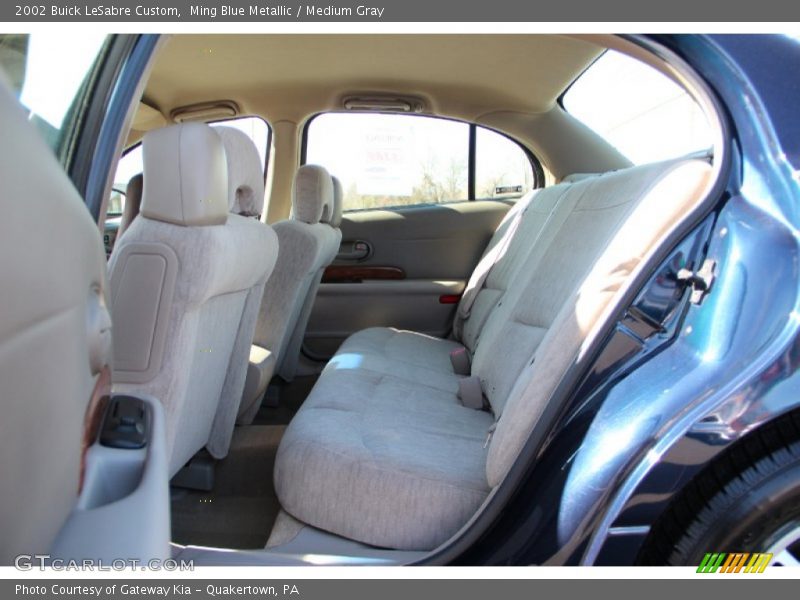 Ming Blue Metallic / Medium Gray 2002 Buick LeSabre Custom