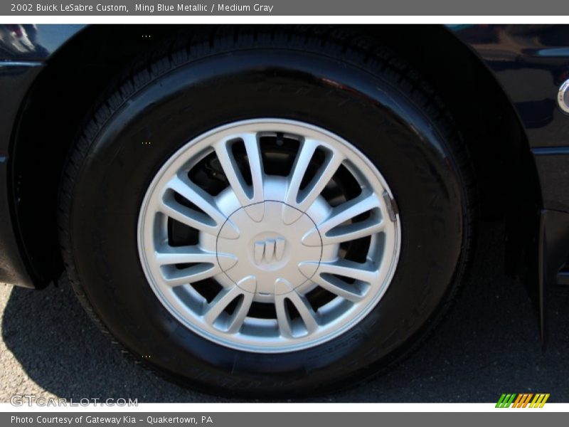 Ming Blue Metallic / Medium Gray 2002 Buick LeSabre Custom
