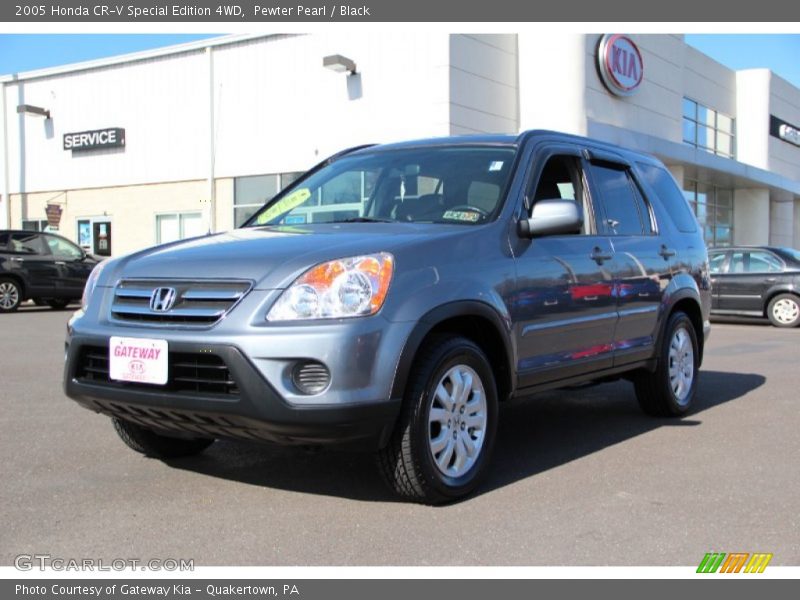 Pewter Pearl / Black 2005 Honda CR-V Special Edition 4WD
